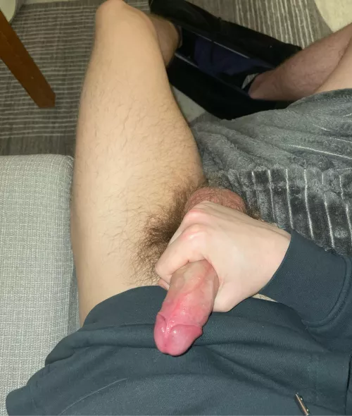 18 year old cock begging to cum