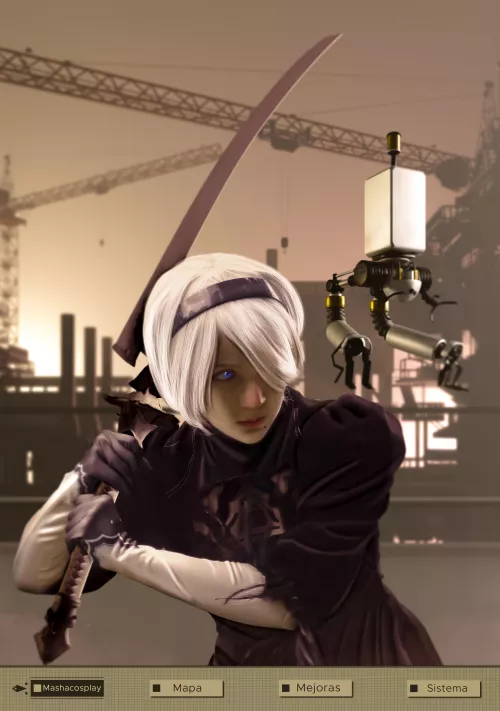 2B cosplay by MashaCosplay