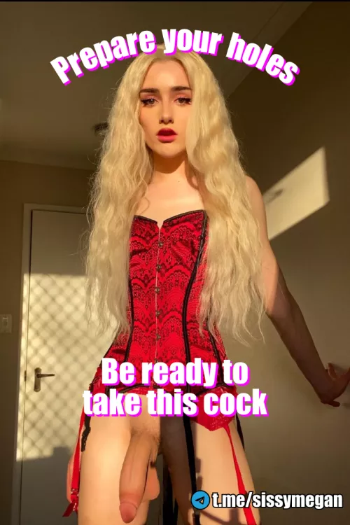 Are your holes always ready for cock?