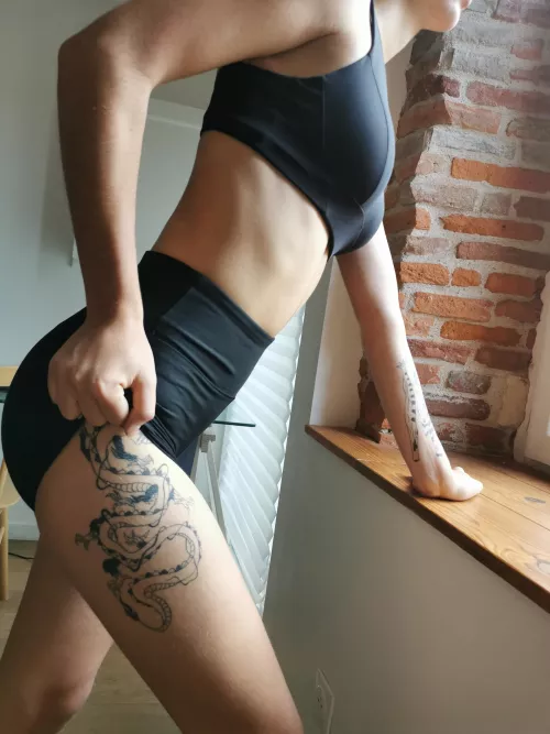 Athleticism makes my ribs appear