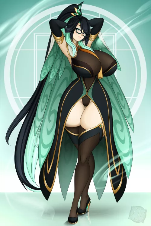 Big mommy milkers for Xianyun (Waifuholic) [Genshin Impact]