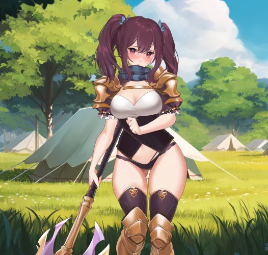 Cute Warrior Dorothea [AURA: Hentai Cards]