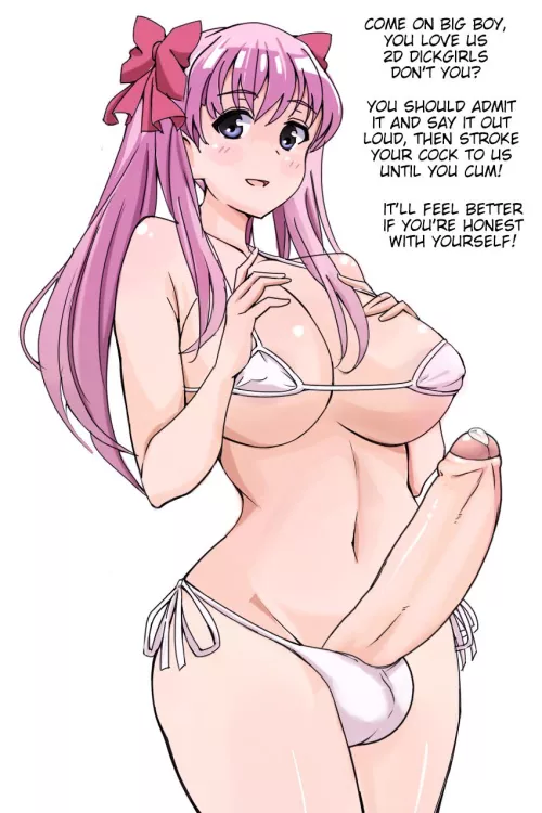 Don’t be shy, just admit it