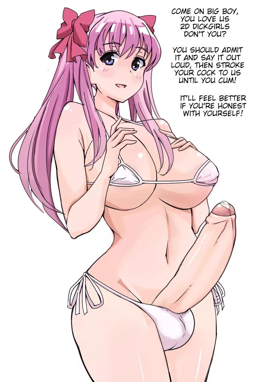 Don’t be shy, just admit it