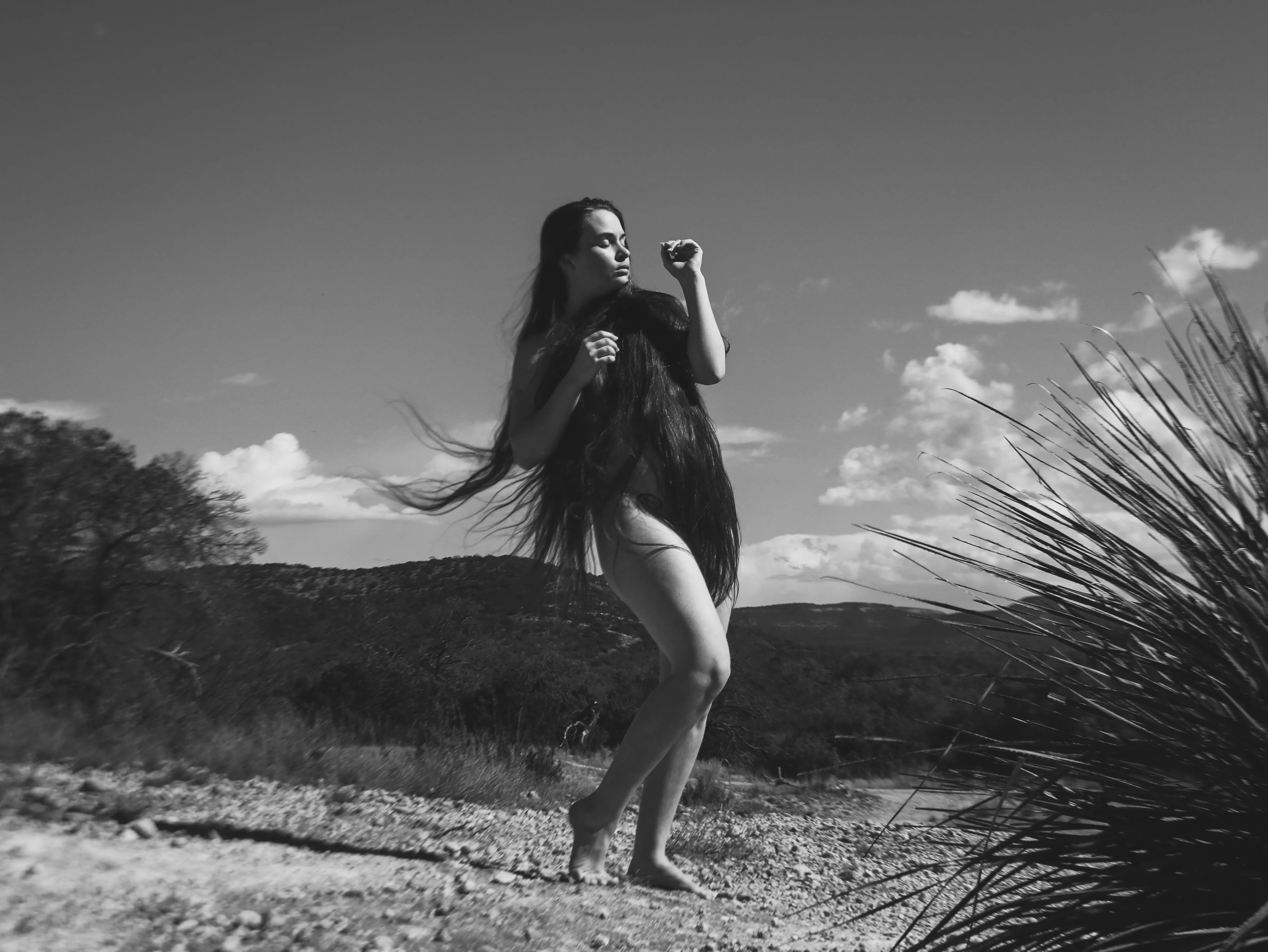 dressed in a mess of my own making (self shot)