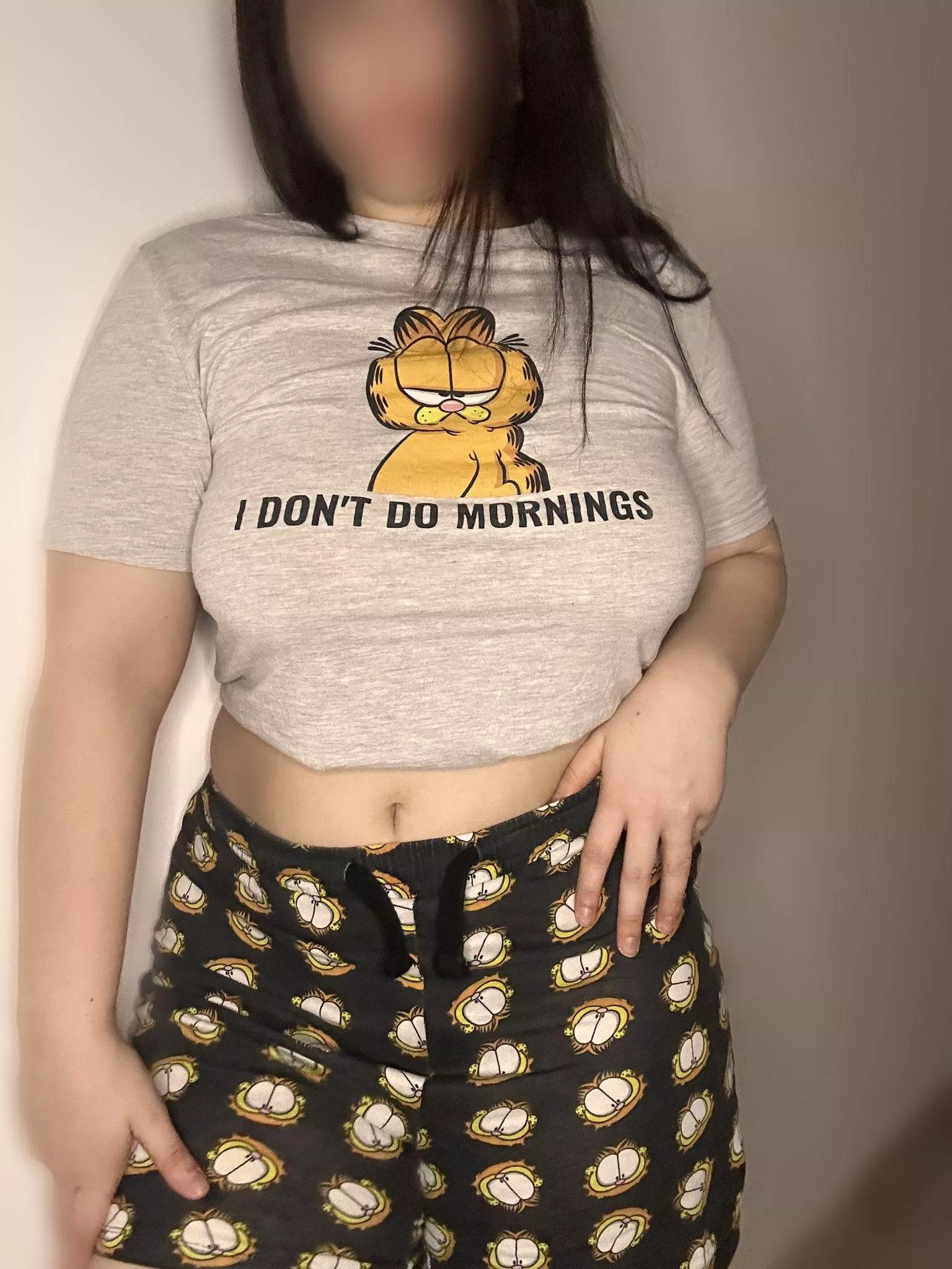 Feeling so naughty without a bra