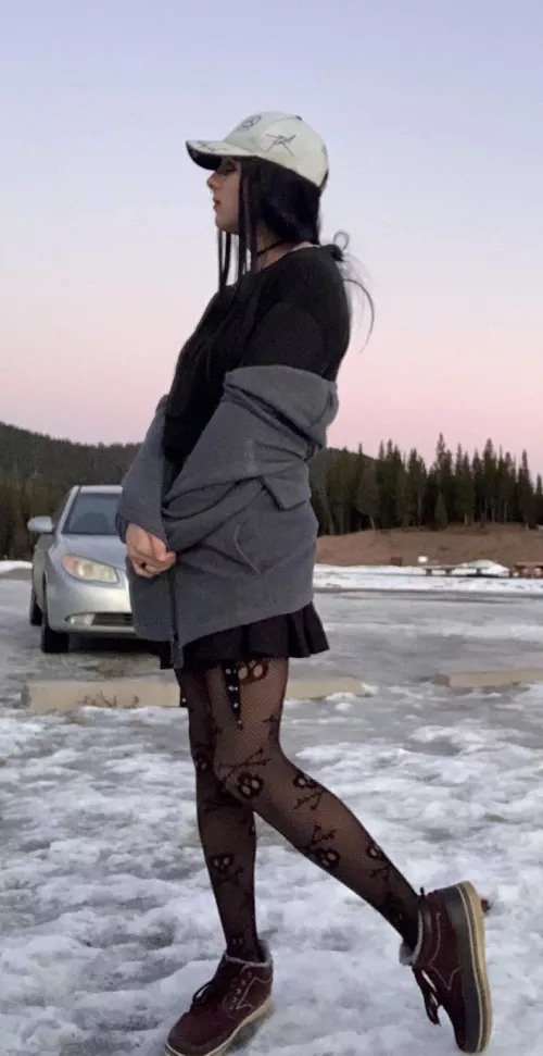 first time dressing up and going out 🖤