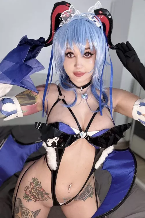 Ganyu from Genshin by Purple Bitch