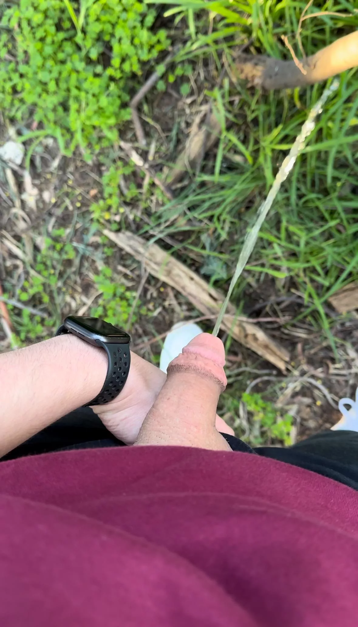 had to take a quick leak 😵‍💫