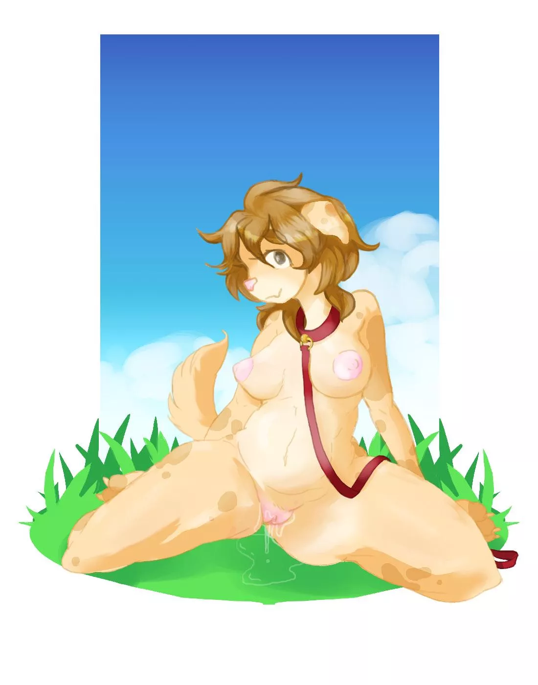 Hi, new to this and posting a first attempt at furry smut. Any feedback's appreciated! [F] (Heyomie)