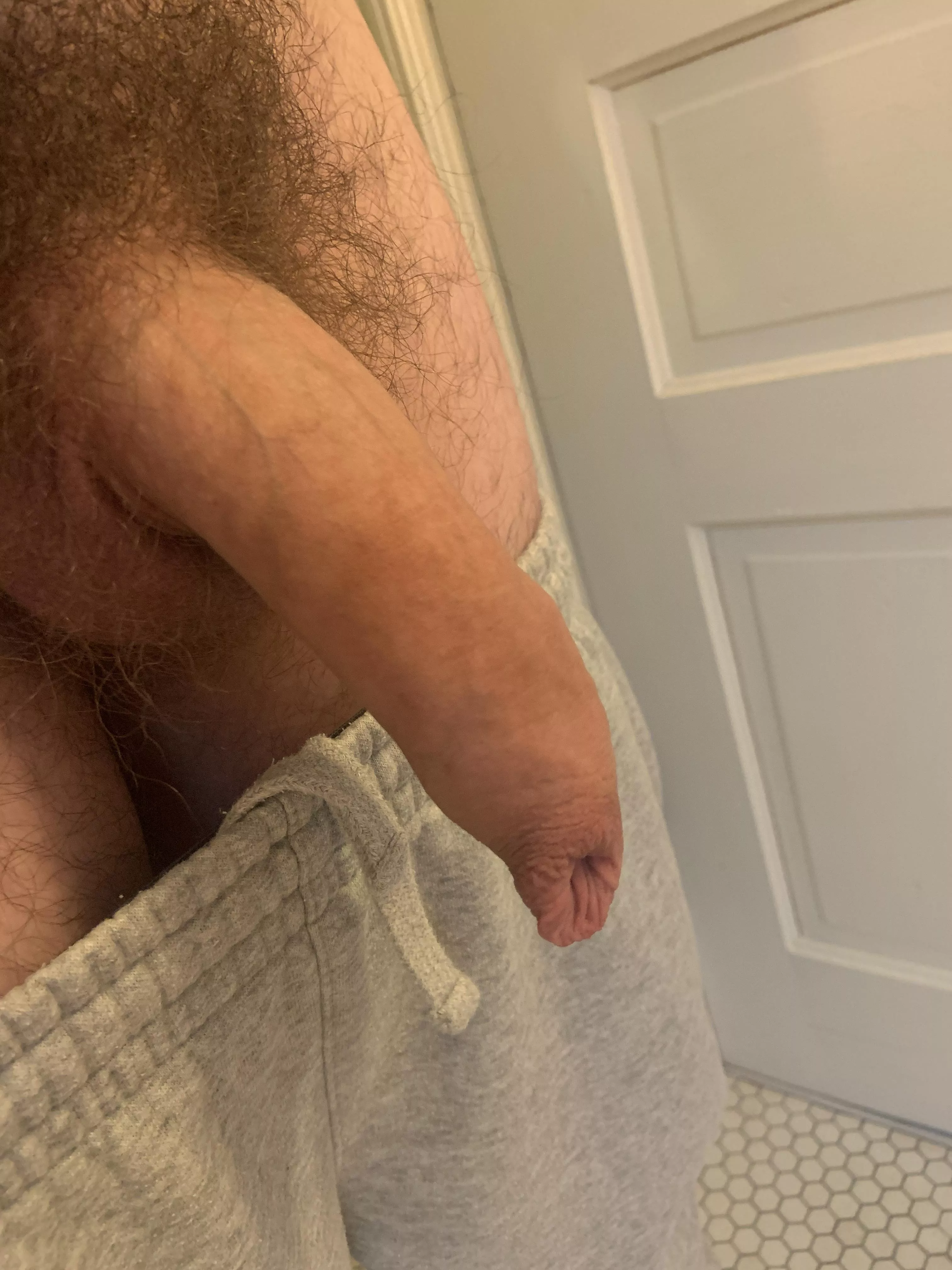 I love how my foreskin looks when soft, do you?