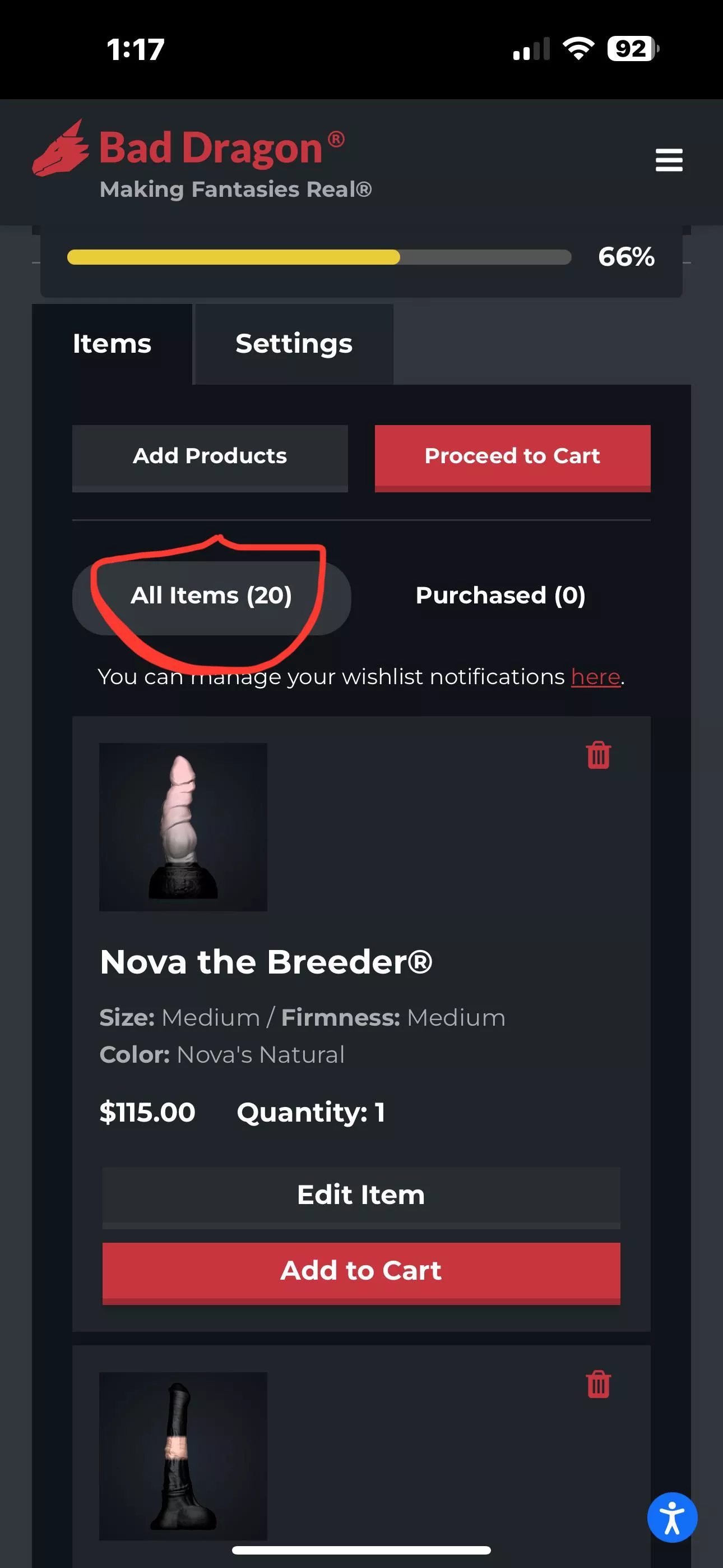 I might be getting greedy