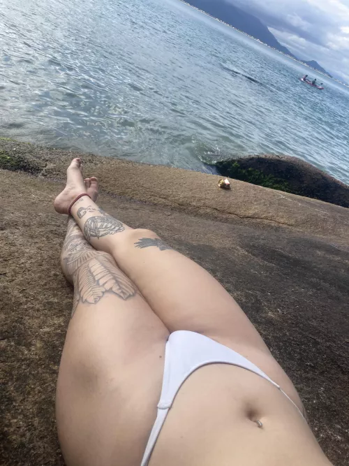 I took this picture before cleaning someone else’s dirt on our planet