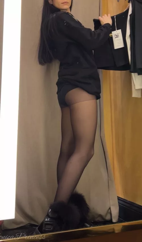 I'll have to take off my panties