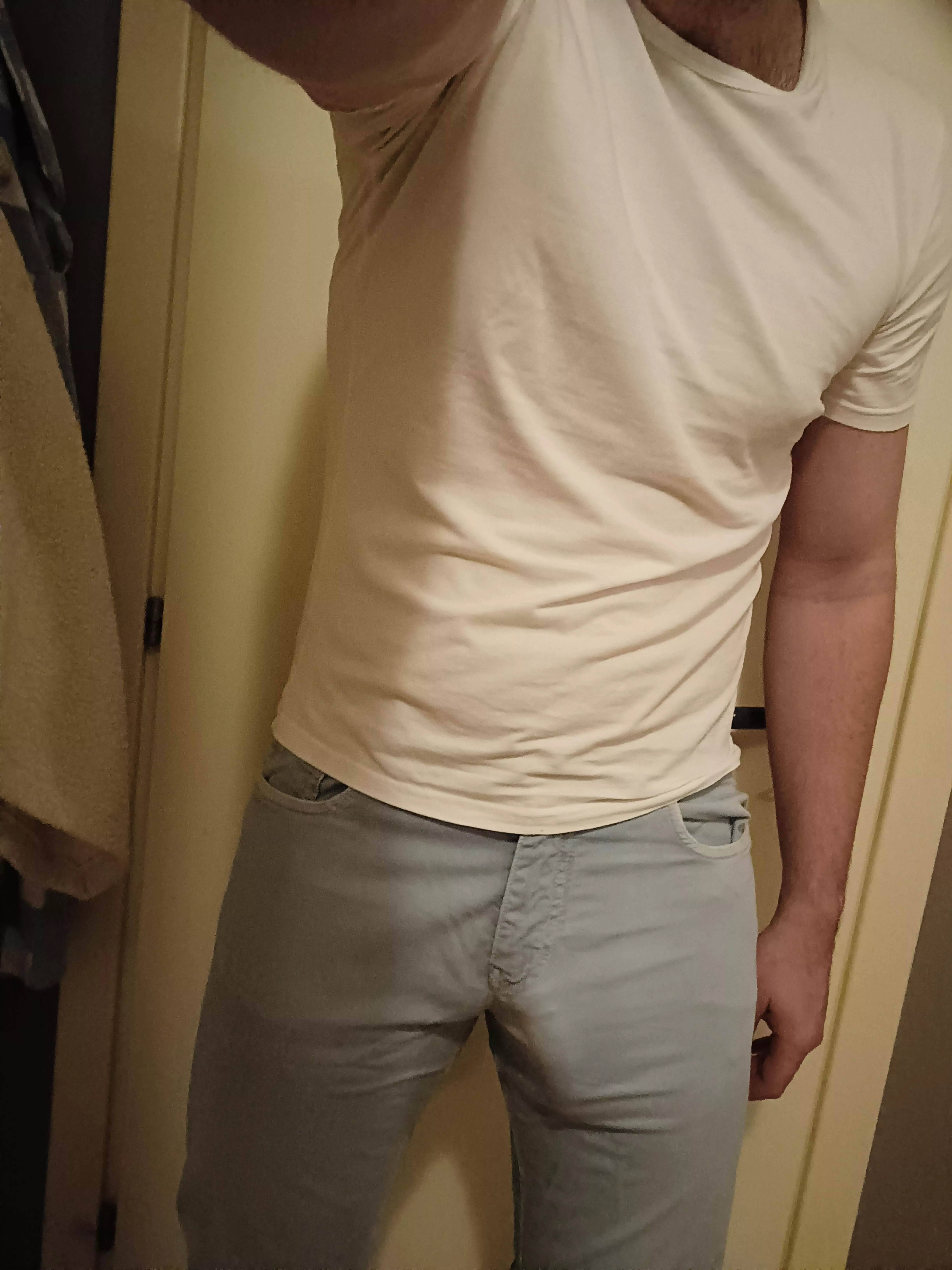 I'm afraid going commando is a bad idea