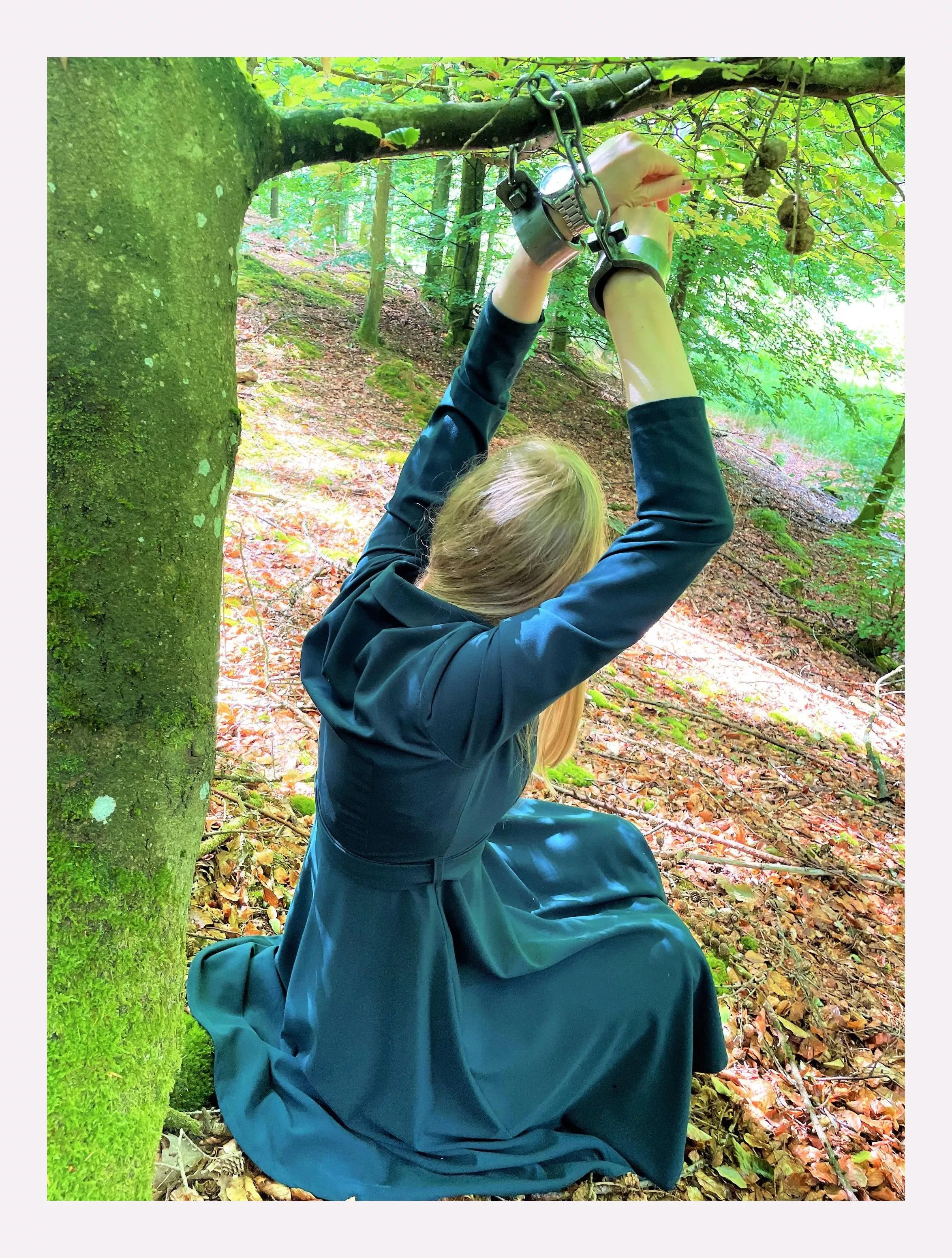 I'm left to be discovered in my heavy shackles