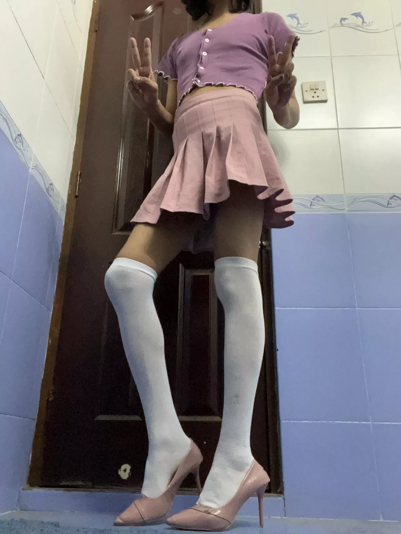 Long socks makes me happy