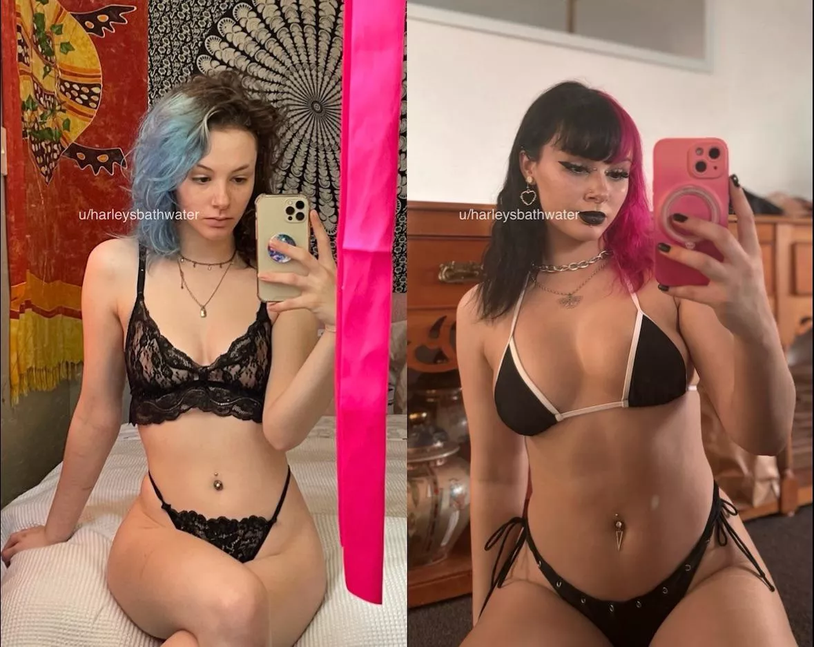 Me two years ago vs now