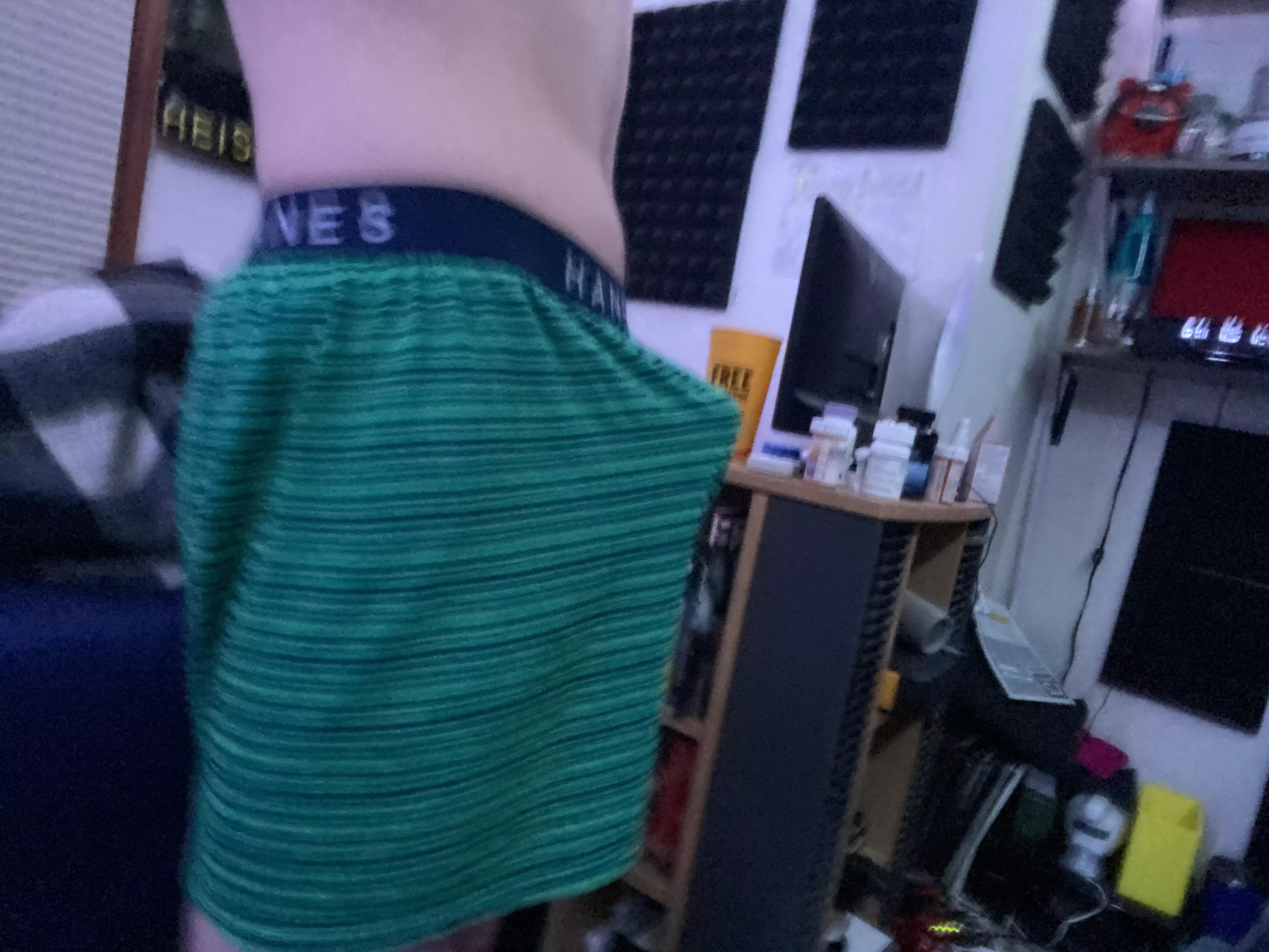 My boxers are moving!