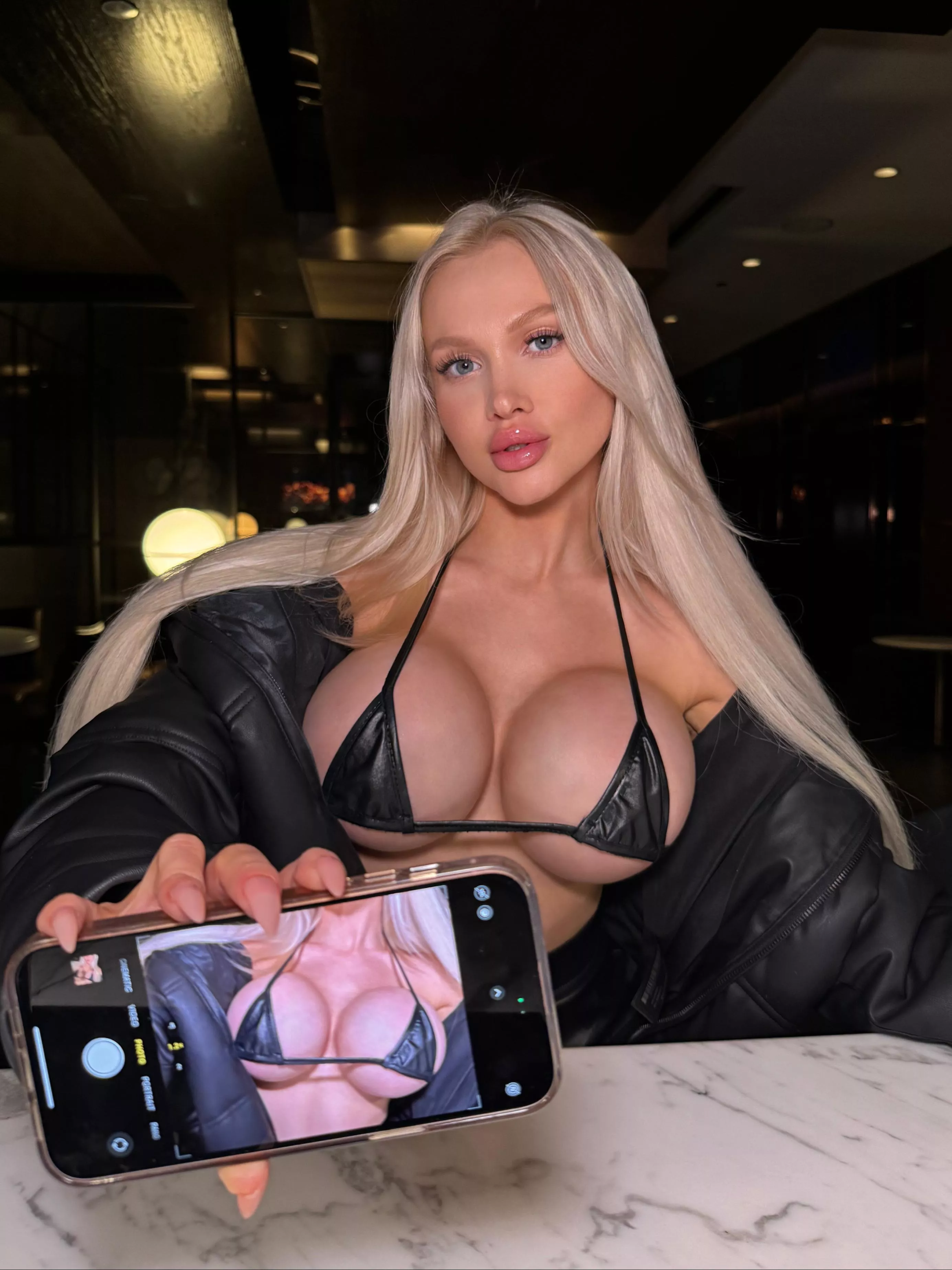 My camera roll is basically all pics of my big fake tits