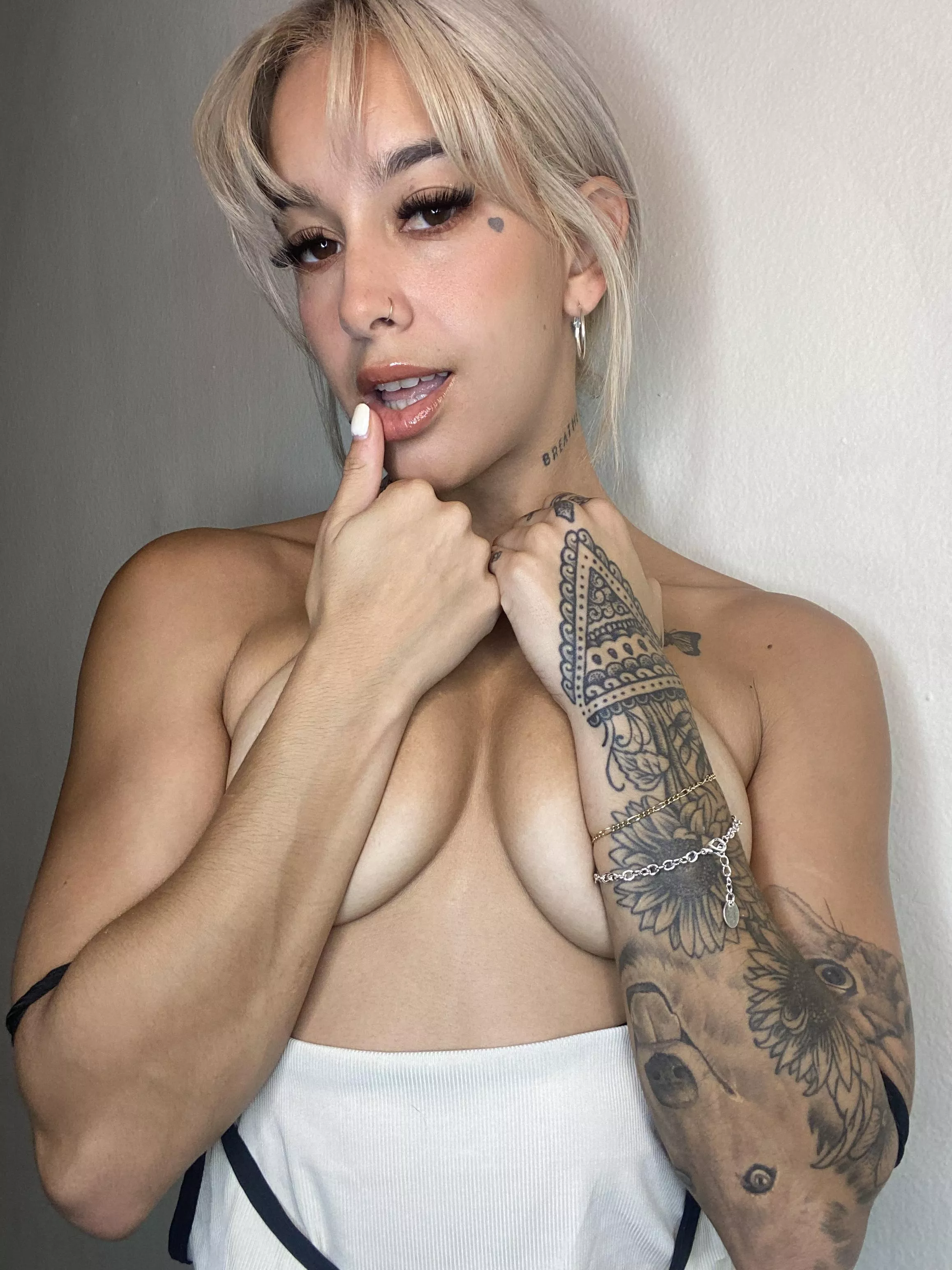 My hands can't handle my boobs.