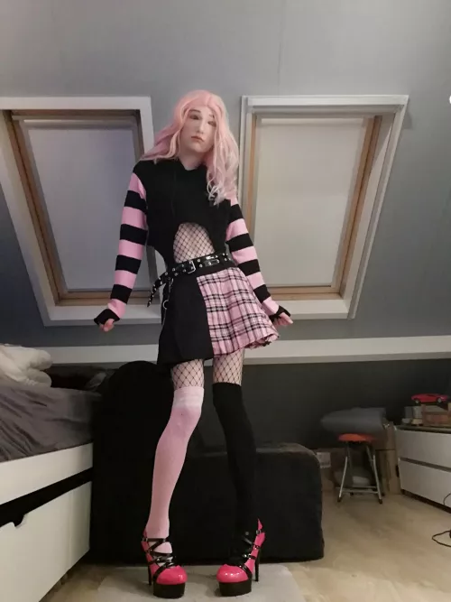 my new pink fit 😍