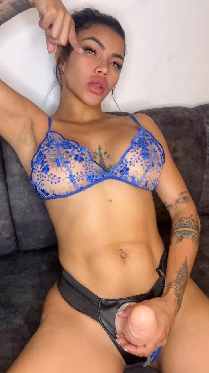 my strapon is called: sissy anal destroyer 2000