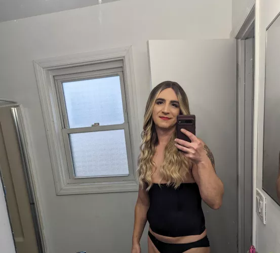 No cute outfit. Just makeup and Fem mode. Do I pass at all?