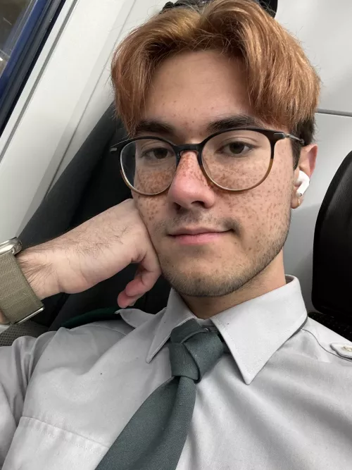 On my way back to the barracks.