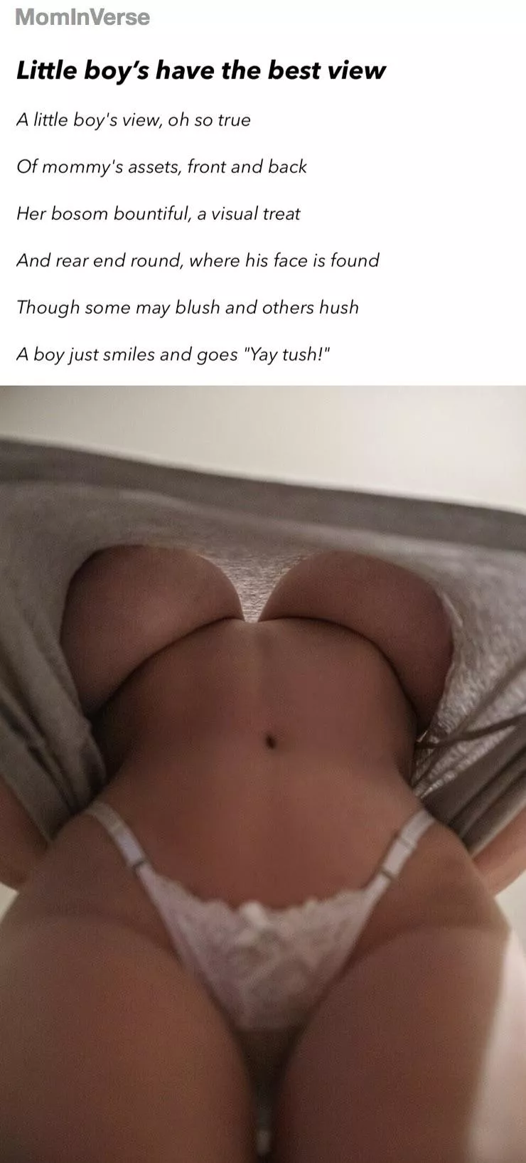 [POEM] Little Boys have Best of their mom’s