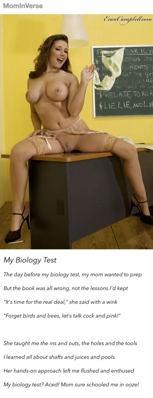 [POEM] My Biology Test