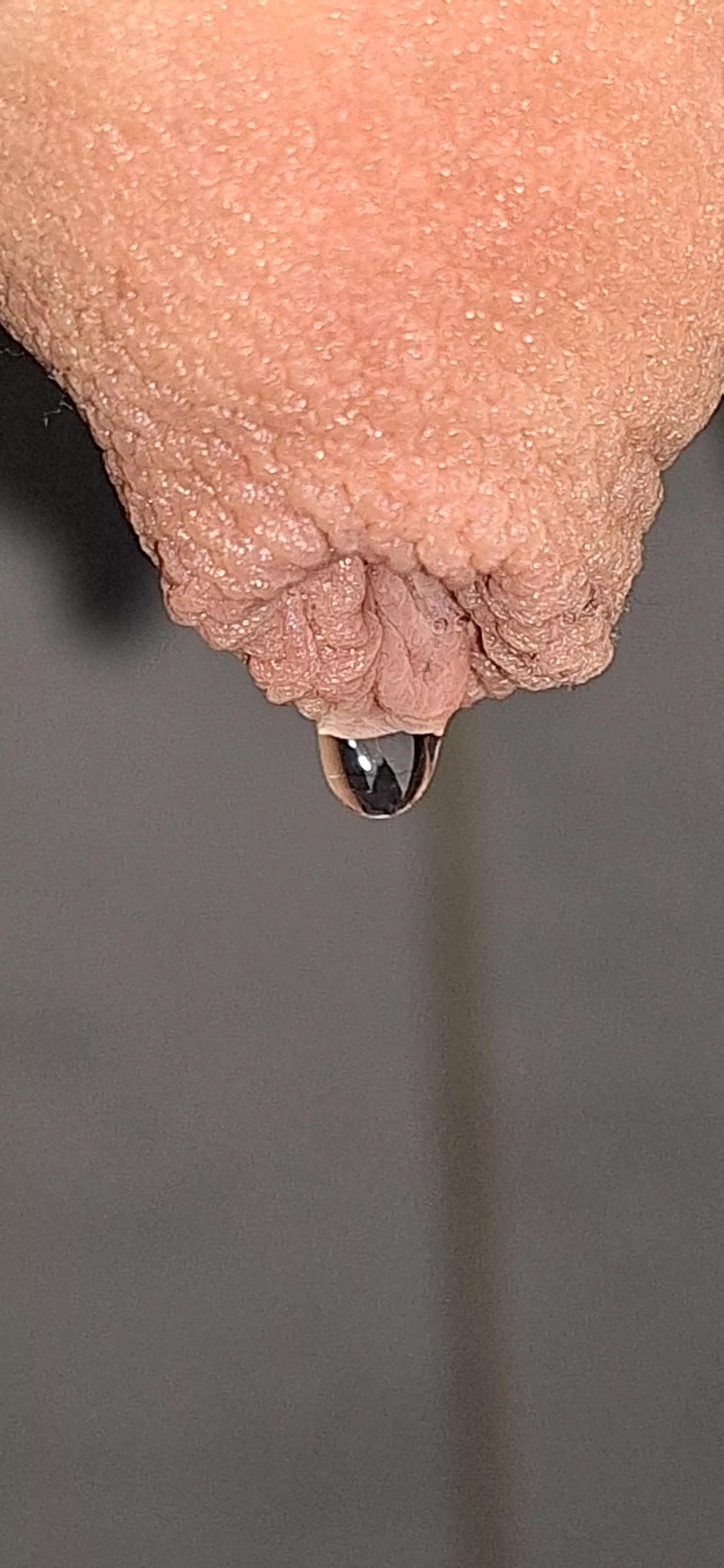 Precum dripping