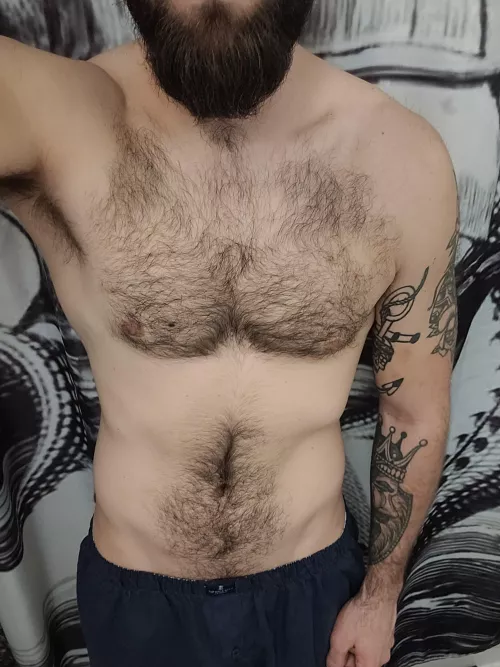 Should I get a chest tattoo under my fur? 🤟