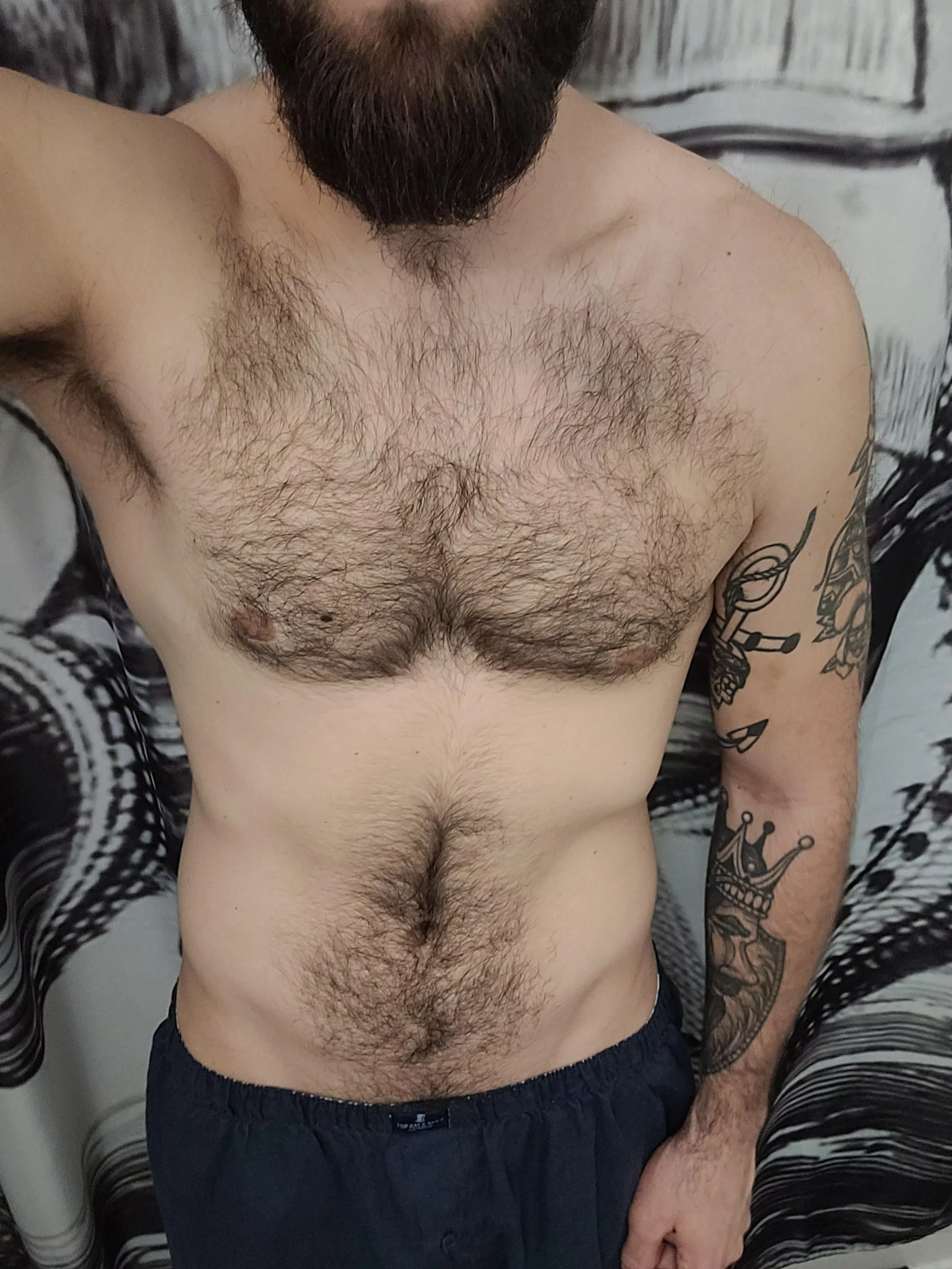 Should I get a chest tattoo under my fur? 🤟