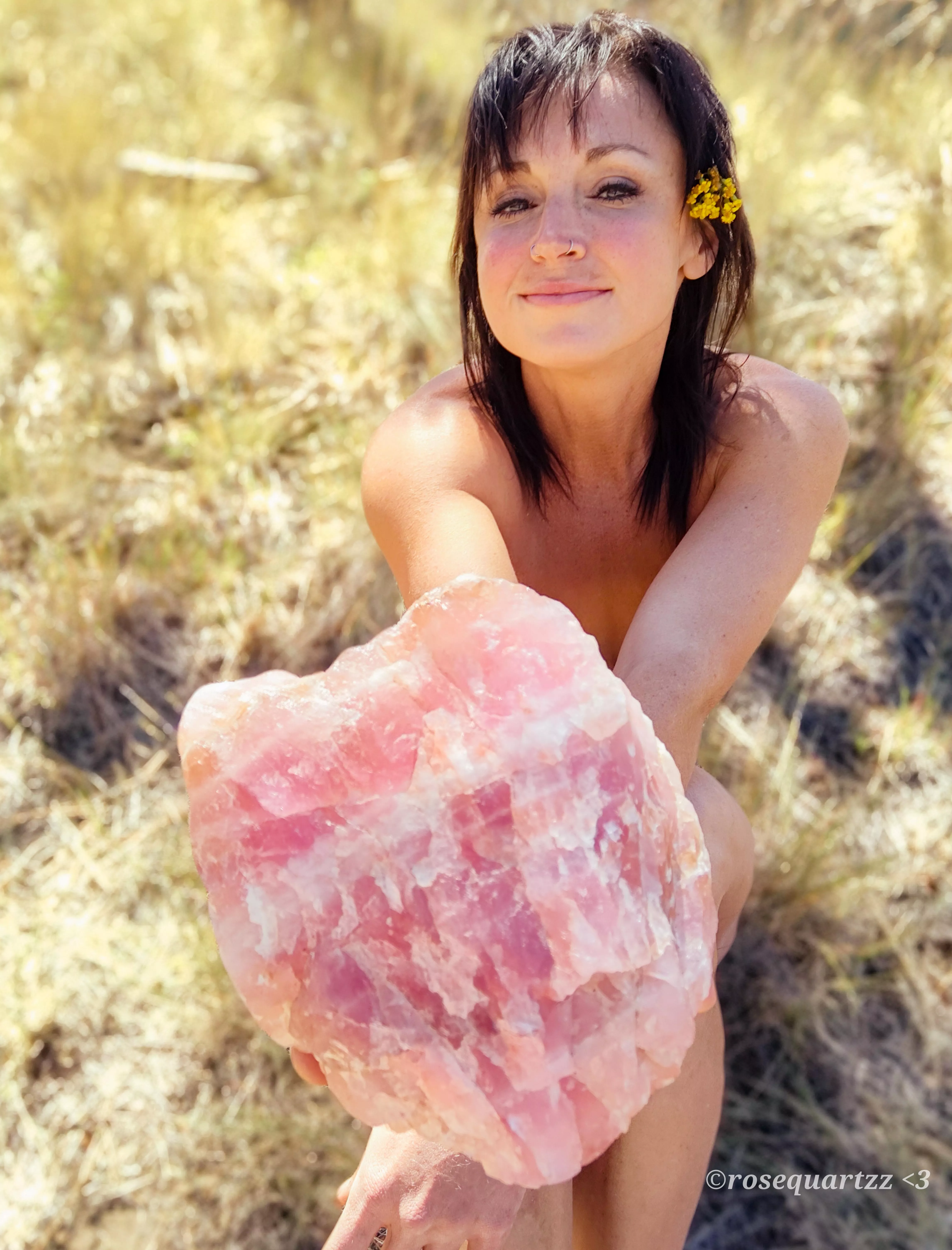 sometimes my rocks come with me 💎