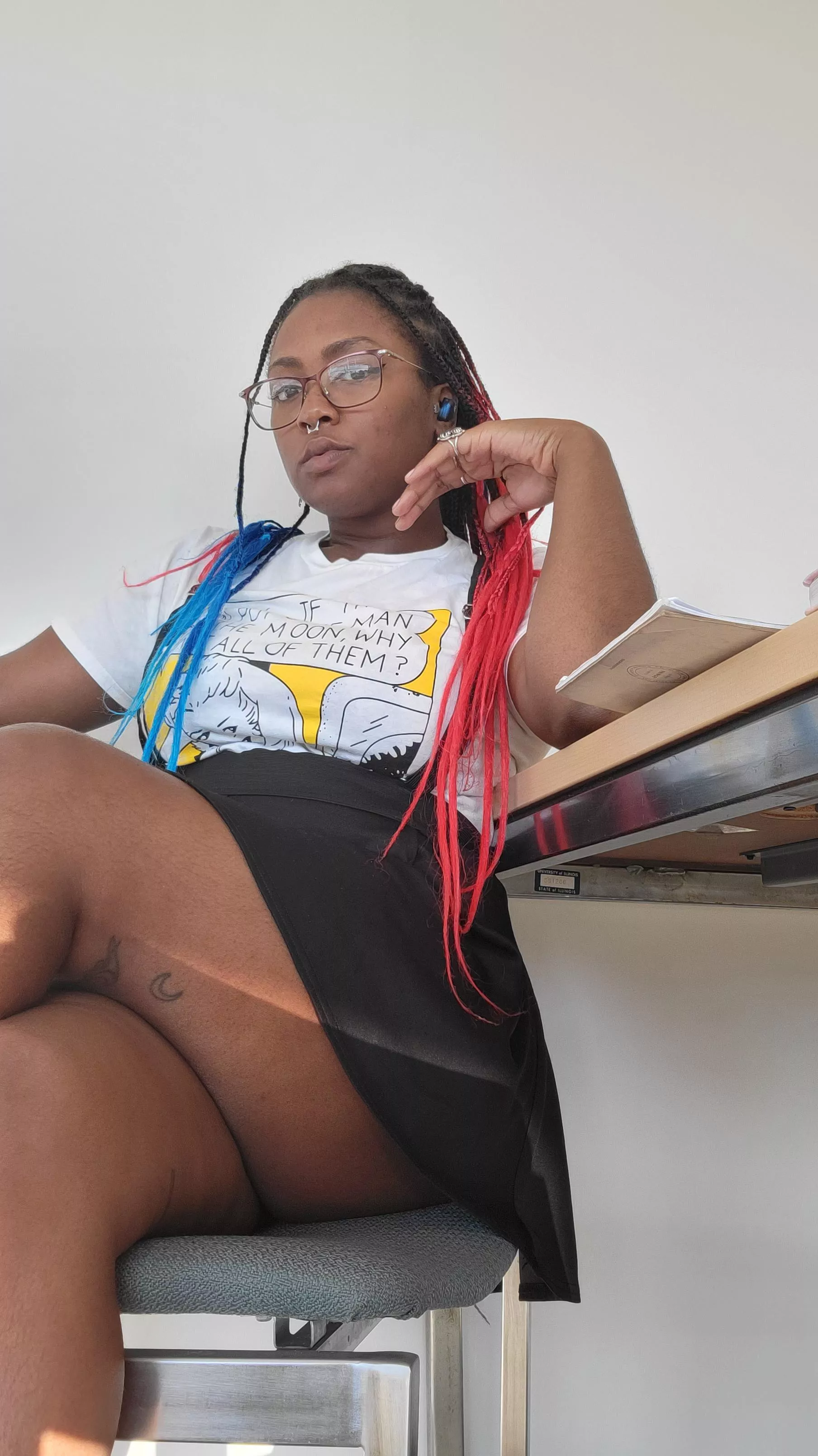 Stop Looking Up My SKirt🤭