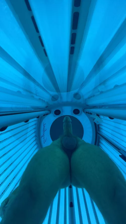Tanning makes me horny…. Well everything makes me horny.