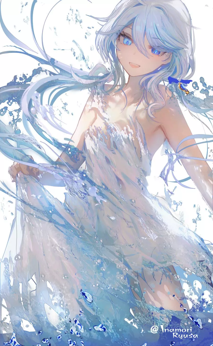 The power of water is its ability to take any shape