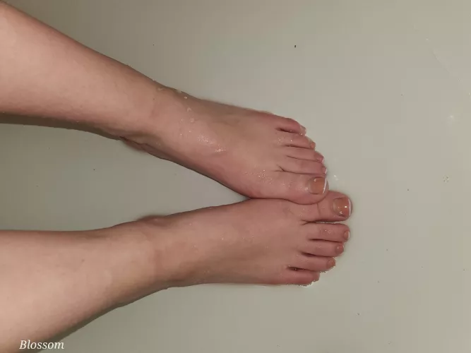 They're just a little wet 😌