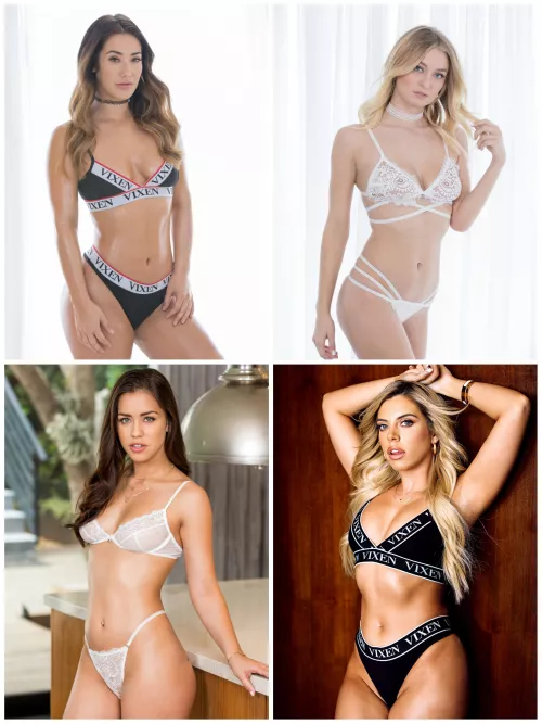 Vixen Angels Tournament: Pick 2 of your favorites for the next round - Part 5: [Eva Lovia] vs [Natalia Starr] vs [Alina Lopez] vs [Allie Nicole]