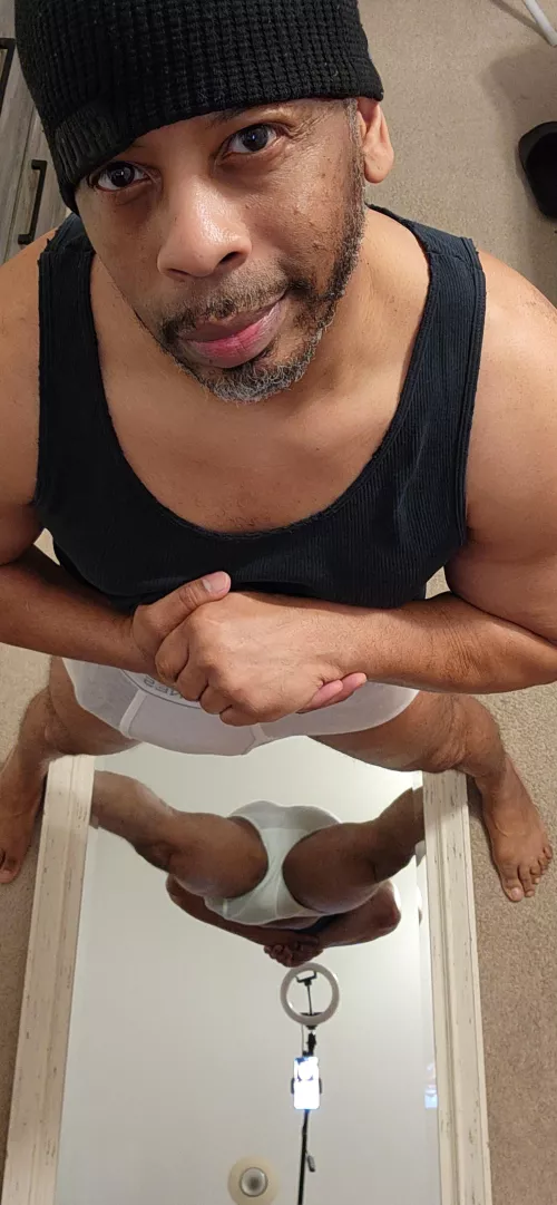 Wanna trade places with the mirror?