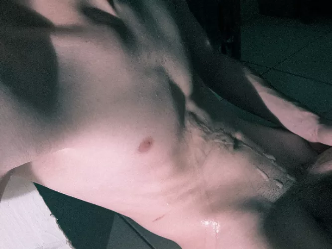 Where do they drop the cum?