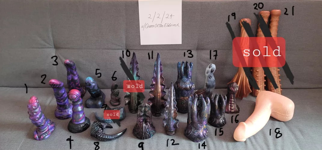 [WTS] Monsters and Tentacles: Updated Availability