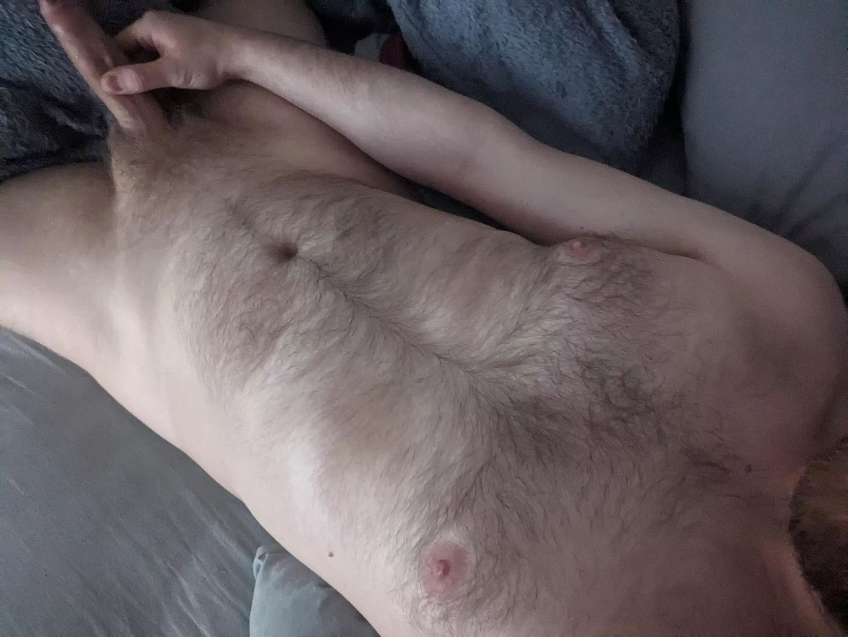 Anyone looking for a hairy, horny Brit ;)