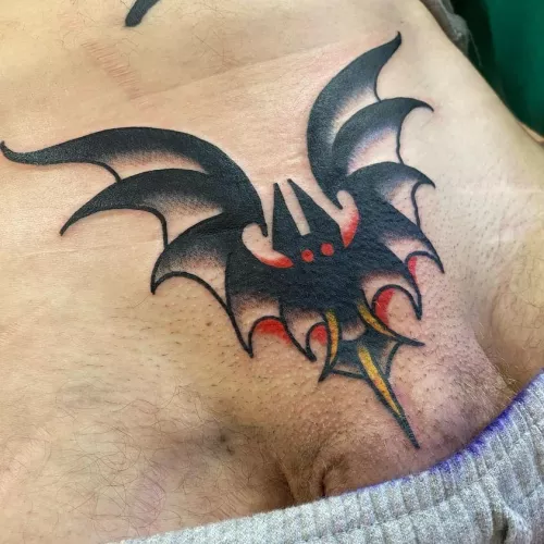 Bat on my bat 🦇🤘