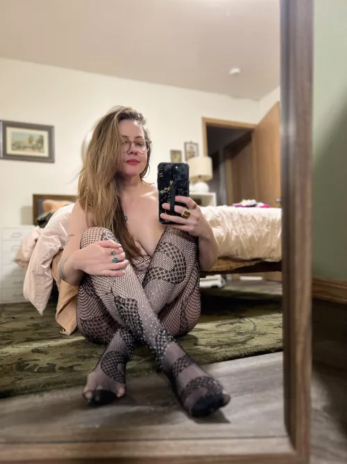 Come see what’s behind my legs