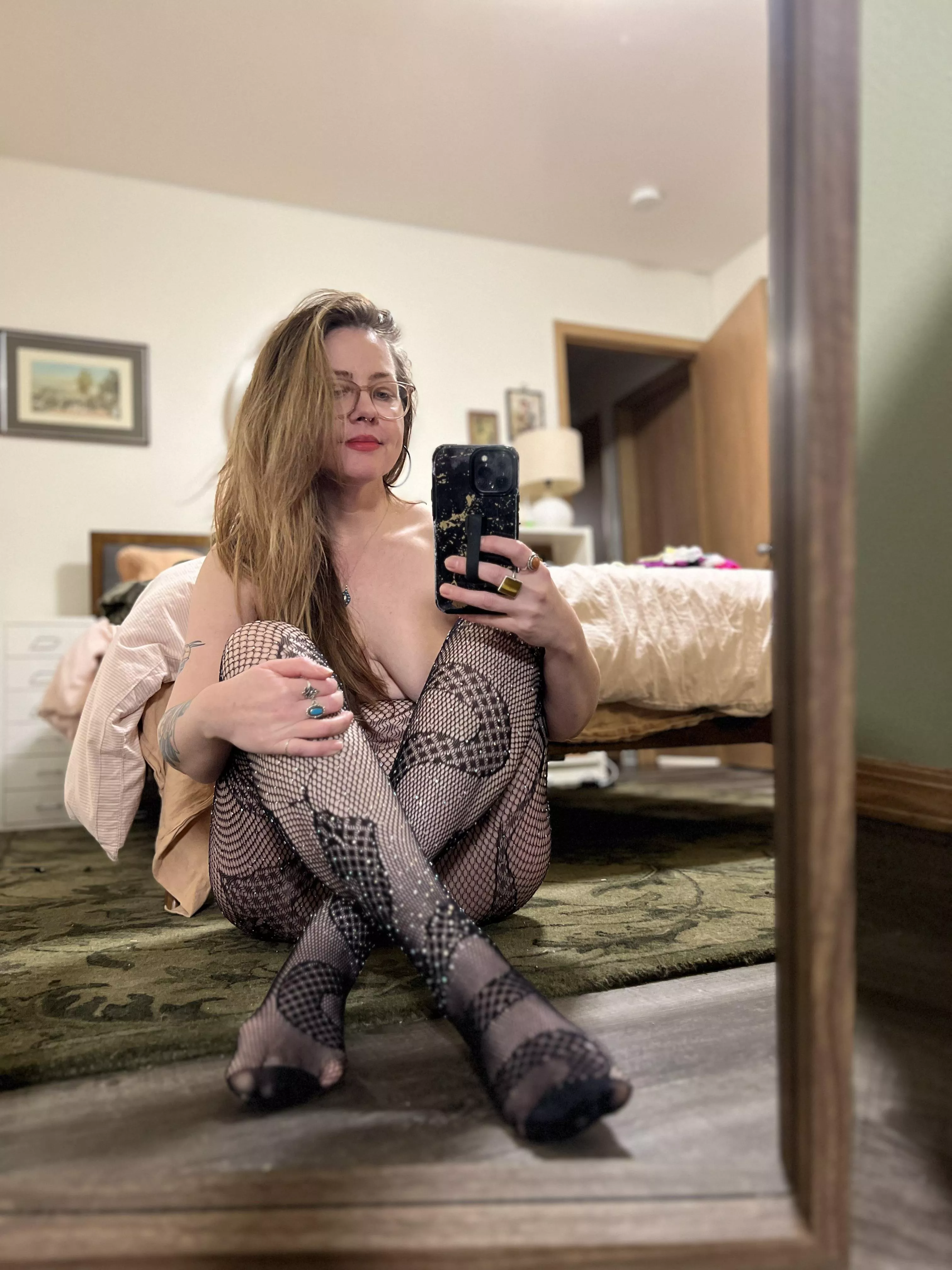 Come see what’s behind my legs