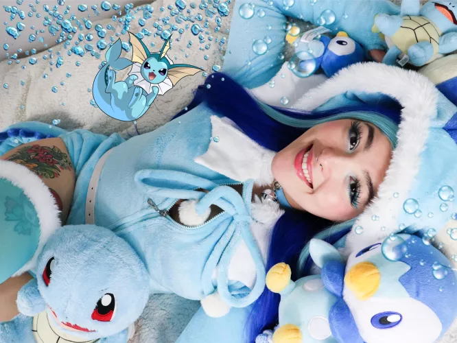 Cozy vaporeon