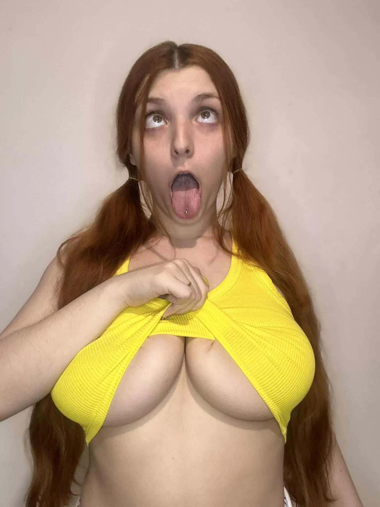 Cum in my tongue or tits?