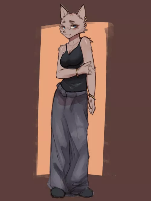 Cute study! (art by me, @manustuff0 on twitter)